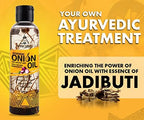 urbangabru Ayurvedic Onion Oil controls hair fall, dandruff control and healthy hair 100ml.
