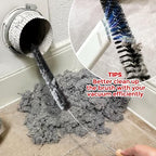 Holikme Dryer Vent Cleaner Kit Clothes Dryer Lint Brush Vent Trap Cleaner Home Essentials Long Flexible Vacuum Brush,Crevice Gap Cleaning Tool Brush
