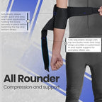 Adjustable Elbow Brace | Double Strap Elbow Compression Sleeve for Tendonitis, Sprains, and Strains | Arm Brace/Tennis Elbow Brace for Men and Women with Targeted Compression and Relief