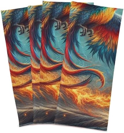 Flying Phoenix Kitchen Dish Towels - 1 Pack, 18x28 Inch Soft Absorbent Quick-Drying Kitchen Towels for Dish Cleaning and Hand Wiping
