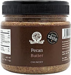 Nutural World - Crunchy Pecan Nut Butter 35 Oz (1kg) Great Taste Award winner - Pure 100% single ingredient
