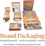 Royal Kraft Mandala Wooden Printing Stamps (Set of 5) - DIY Henna Fabric Textile Paper Clay Pottery Blocks Htag2209
