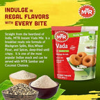 MTR Instant Vada Mix - Ready to Cook Authentic Indian Breakfast, Lunch, Dinner or Snack Meal - No Added Preservatives - A Quick & Easy Recipe Suitable for Vegetarians - (200g, Pack of 6)