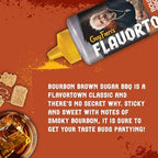 Guy Fieri's Flavortown Bourbon Brown Sugar BBQ Sauce - Sweet & Smoky Barbecue Sauce, Use for Chicken Wings, Ribs, Burgers, & More - 15.2 Ounce Bottle (Pack of 2)