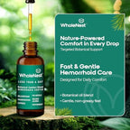 Hemorrhoid Treatment Oil | Botanical Blend with Cypress & Frankincense Oils | Soothing Relief from Burning, Itching & Swelling | External Hemorrhoid & Postpartum Care | Pack of 1
