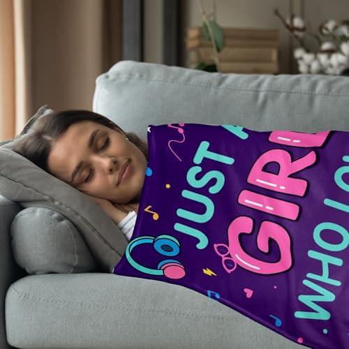 Kpop Blankets Gifts for Girls,Easter Gift Basket Kpop Birthday Merch,K Pop Gifts for Teen Girls,K-Pop Lovers Throw Blanket,Korean Fantasy Anime Blanket,K Pop Music Gift for Women,Soft Blankets 50"x60"