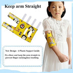 Prevent Scratching Face, Thumb Sucking Habit, Pulling IV Tubes Elbow Immobilizer Splint & Arm Restraint Wrap for Babies Kids-Prevent HAND-TO-FACE habits (Small)