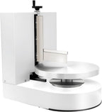 Cake Decorating Coating Machine 13.78 inch Round Cake Cream Spreading Coating Filling Machine Birthday Cake Cream Decoration Spreader Smoothing Machine for 4-12inch Cake, 3SS Spatula, 110-220V