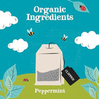 Clipper Tea Peppermint Teabags – Caffeine Free, USDA Organic, Great Hot or Iced – Sweet, Refreshing, Natural, Fair & Delicious Sweet – 250 Tea Bags