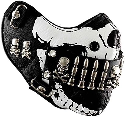 Bullet Mask Mens Punk Rock Biker Custome Hip Hop Motorcycle