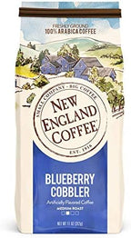New England Coffee Variety Pack - Butter Pecan/Blueberry Cobbler/Hazelnut Creme, 11oz Bag (Pack of 3)
