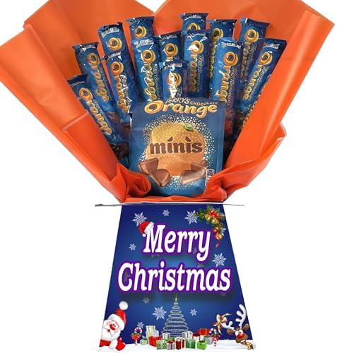 Christmas Chocolate Gift Hamper Bouquet Box (Compatible with TERRYS CHOCOLATE ORANGE)