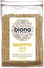 Biona Organic Risotto Rice Brown 500g - Pack of 2
