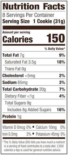 Pepperidge Farm Charleston Birthday Cake Cookies, 8 Soft Baked Cookies, 8.6 oz. Bag