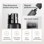 Ear and Nose Hair Trimmer,Gifts for Men,Professional PainlessFacial Hair Trimmer for Men Women,Portable Design USB Rechargeable,Travel Trimmer,Removable and Washable