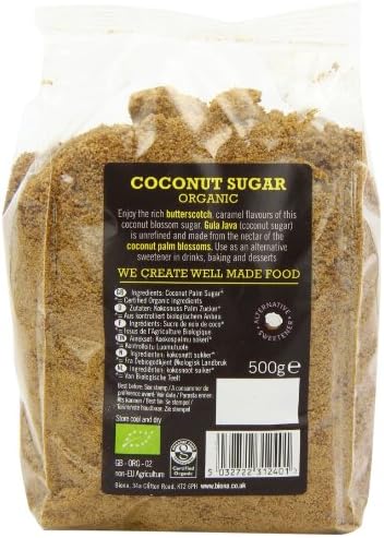 Biona Organic - Coconut Palm Sugar - 500g (Pack of 3)