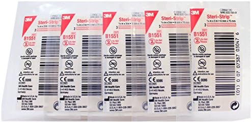 3M Steri-Strip Blend Tone Skin Closure 1/4" x 3" Box: 50