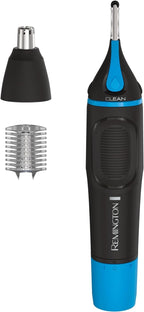 Remington Nose, Ear & Detail Trimmer with CleanBoost Technology, Blue