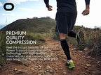 Calf Compression Sleeve for Men & Women (20-30mmHg) - Best Calf Compression Socks for Running, Shin Splint, Calf Pain Relief, Leg Support Sleeve for Runners, Medical, Air Travel, Nursing, Cycling