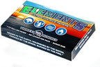 ELEMENTS 300 Ultra Thin Rice Rolling Paper 1.25 1 1/4 Size, 5 Pack = 1500 Leaves