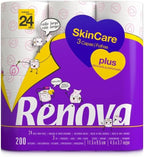 Renova Skin Care Plus Perfumed Toilet Paper -24 Rolls