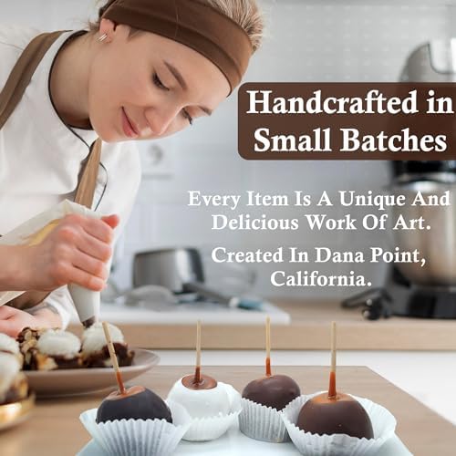 US Sweets Chocolate Covered Marshmallows - Marshmallows Dipped in Chocolate & Caramel with Sprinkles | Gourmet Candy Treat | Delicious Gift | Handmade in Small Batches | Guaranteed to Arrive Fresh