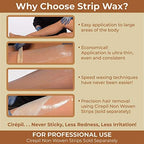 Cirepil - Ease - 400g / 14.11 oz Soft Wax Tin - Creamy Rosin-Free Strip Wax for Sensitive Skin - Non-Sticky & Easy Application - Professional Body Hair Removal