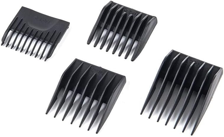 Barber Professional Universal Hair Clipper Limit Comb Replacement Cutting Guide Comb for Moser 1400 Series（4Pcs/Set ）