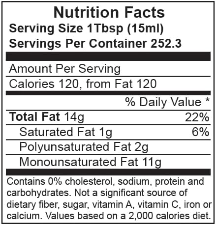Baja Precious - High Oleic Sunflower Oil, 1 Gallon Jug - Expeller Pressed, Wonderful in the Kitchen, Amazing on Your Skin and a Million Other Uses, Bottled in the USA