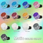 Matio Silver Black Mica Powder for Epoxy Resin, 1.8oz/ 50g Pearlescent Effect Mica Powder Natural Color Pigment for Soap Making, Bath Bomb, Candle Dye,Resin Craft,Paint,Nails Art,Jewelry,Slime Pigment
