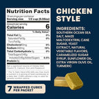 Massel Chicken Style Bouillon Cubes | 10 x 7 Pack (70 Cubes) | Plant Based Broth & Soup Base | Low FODMAP, Gluten & Dairy Free, Vegan, No MSG