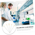 10 pcs volumetric Bottle Brush Cup Cleaning Tool Laboratory Flask Bottle Cleaner Glass Vial Brush Tube Long Bottle Brush Hair Long Handle Drink Bottle