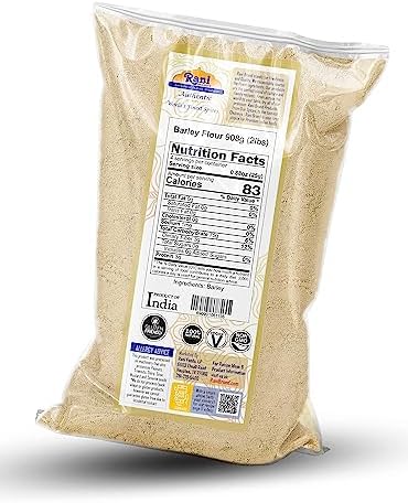 Rani Barley (Jav) Flour 32oz (2lbs) 908g ~ All Natural | Gluten Friendy | Stone Ground | Vegan | NON-GMO | Kosher | Indian Origin