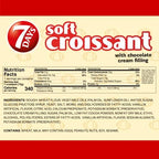 7Days Soft Croissant Variety Pack (24 Count), 6 Chocolate, 6 Vanilla, 6 Strawberry Vanilla, 6 Caramel, Breakfast Pastry, Individually Wrapped On The Go Snack (Pack of 24)