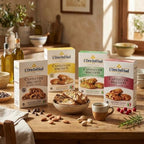 Traditional Almond Biscotti, Cantuccini d'Abruzzo, Italian Cookies made with real quality ingredients, 200 G, 7 oz, L'Oro del Sud