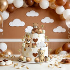 Bear Cake Toppers Bear Birthday Decorations Cute Bear Theme Birthday Cake Decoration
