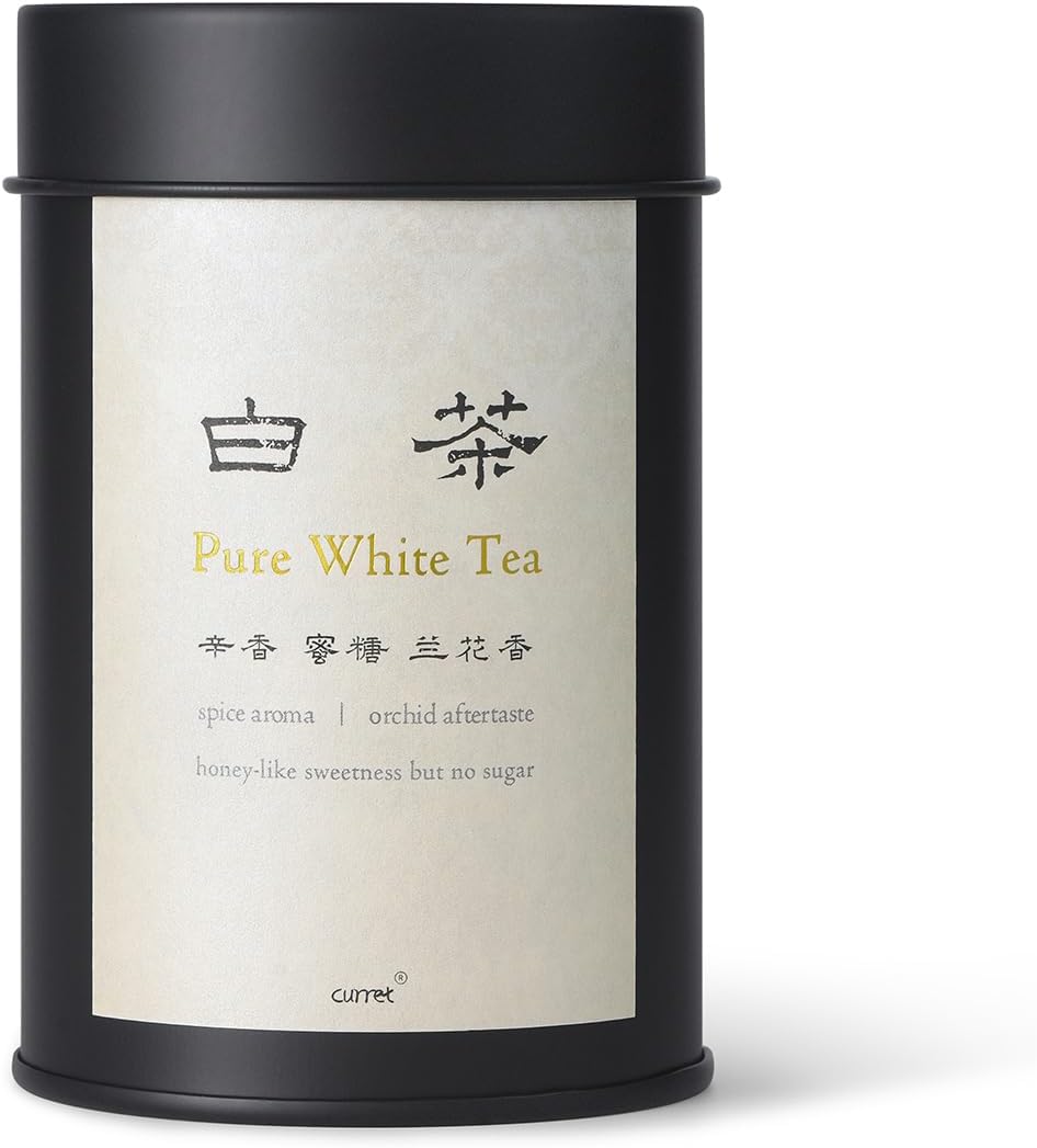 Premium White Tea Blend – Fujian Zhenghe & Yunnan Ancient Tree, Natural Honey-Like Sweetness, Orchid Aroma, 15 Eco-Friendly PLA Tea Bags, Golden Brew, No Added Sugar, Organic & Healthy