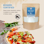 52USA Sea Salt, 2lb - 32oz (1 Pack), Coarse Grain, Salt Grinder Refill, Perfect Coarse Sea Salt For Cooking, All Natural Sea Salt