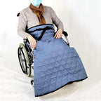 DKULMN Winter Wheelchair Blanket, Mobility Scooter Leg Blanket, Wheelchair Warm Cover Aldult Keep Warm Windproof Lower Body Leg Cozy Cover for Wheelchair and Mobility Scooter,A