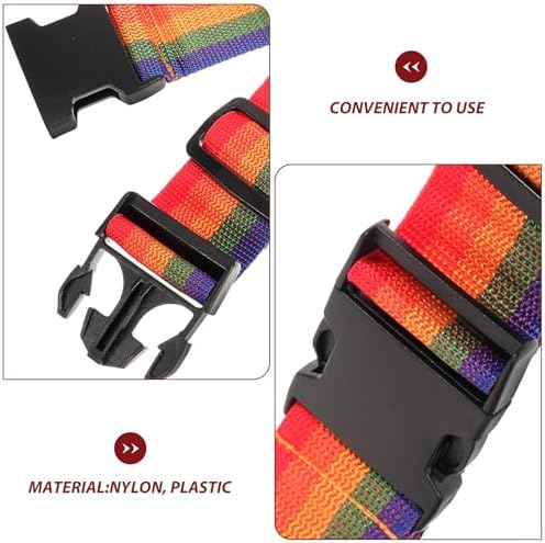 FRCOLOR Walking Transfer Belt with Quick Release Buckle 71 Inch Durable Gait Belt for Patient Mobility Support Ideal for Elderly and Caregivers in Home and Medical Settings