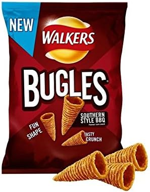 Walkers Bugles Southern Style BBQ 110g - Pack of 2
