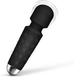 LUMIO Body Back Relaxation Massager - Mini Rechargeable Massager - 9 Speeds 19 Modes - Handheld Portable Massage Tool