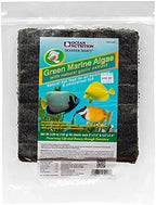 Ocean Nutrition Seaweed Select Green Marine Algae - Nutritious Fish Food for Herbivorous Marine Fish, Live Fish & Invertebrates - Natural Seaweed Sheets with Garlic Extract - 50 Sheets, 5.29 oz (150g)