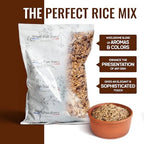 Straight from France Genuinely French, White, Red and Black Rice Mix from Camargue, Similar to a Wild Rice Blend, Ideal in Rice Pilaf, Jambalaya, Soups and Alongside Grilled Meats 14.5 Oz