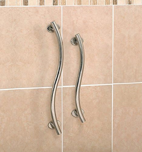 Grab Rail Homecraft Luxury Curved Stainless Steel 61 cm/24inch