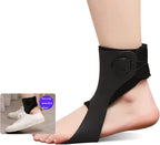 Foot Drop Orthosis Ankle Foot Drop AFO Brace Orthosis Splint, Adjustable Foot Drop Brace Stability Support Pads, for Night and Day Pain Relief and Relieve Pressure