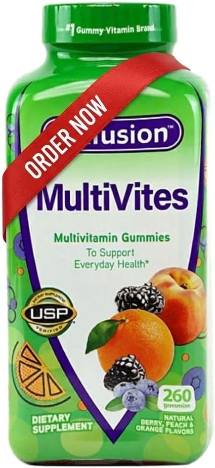 Vitafusions Multivites Gummies 260 ct, Support Everyday Health - (Pack of 1)