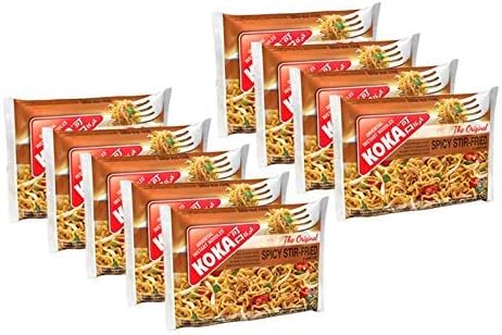 KOKA Instant Noodles - Stir-Fried Flavour(85 gm x Pack of 9)