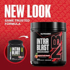 NutraBio Intra Blast Bcaa Powder Amino Acid Supplement, Electrolyte & Hydration Blend, Intra, Pre Workout & Muscle Recovery, 20g Eaa Amino Acids Powder, 5g Glutamine- Tropical Fruit Punch, 30 Serving