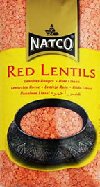 Red Lentils 1kg Natco Vegan Legume